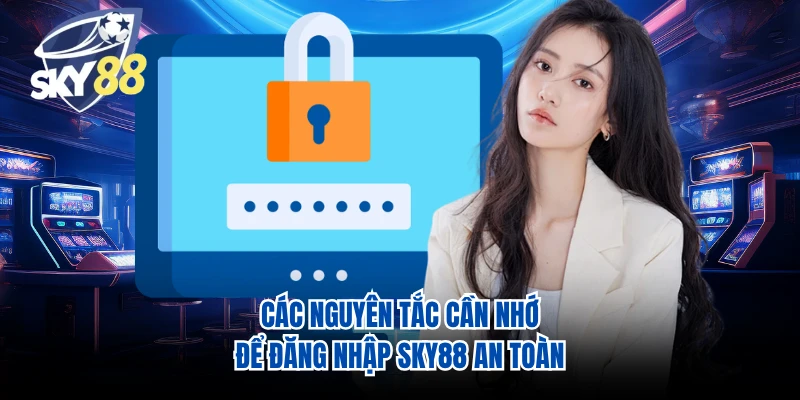 Các nguyên tắc cần nhớ để đăng nhập SKY88 an toàn
